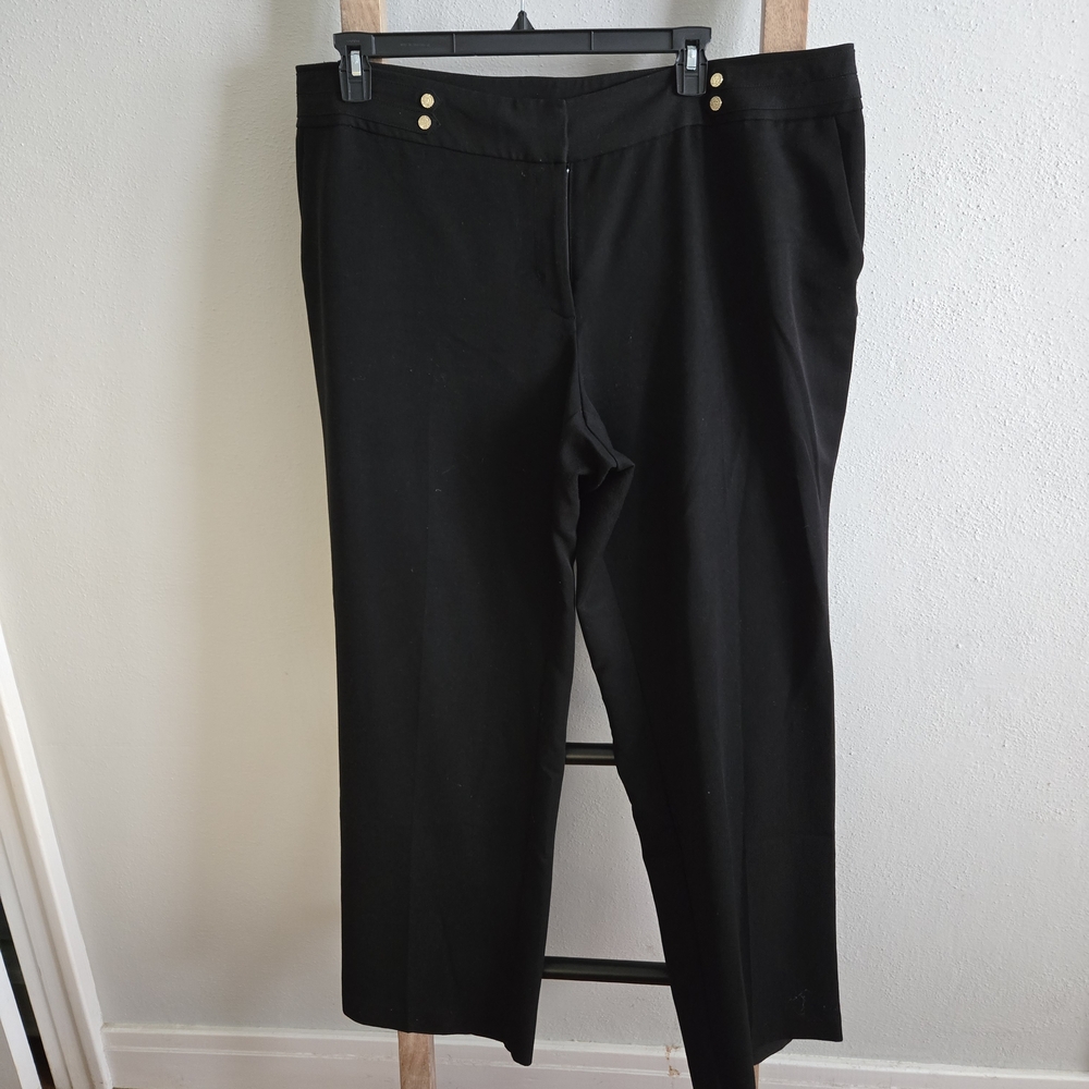 Anne Klein Black Trousers